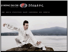 Tablet Screenshot of jihongtaichibc.com